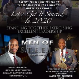 Men’s Night of Worship and the Word: Friday, February 21st