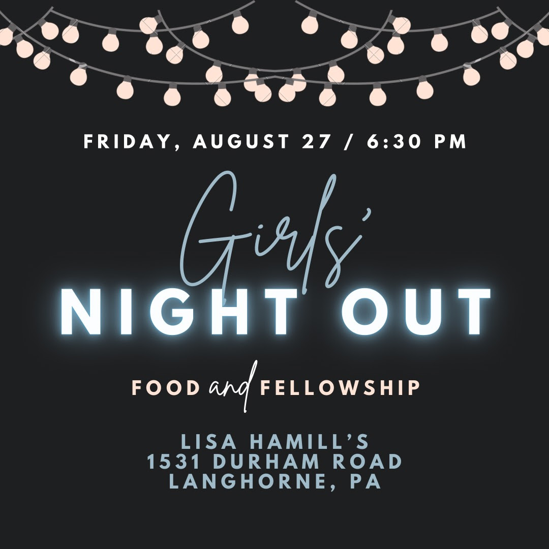 Girl’s Night Out: Friday, August 27th at 630pm