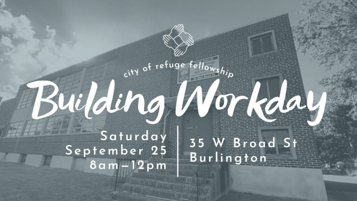 CORF Building Workday: Saturday, September 25th 8am-12pm